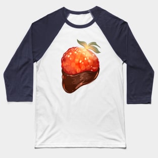 Chocolate Dipped Strawberry Baseball T-Shirt